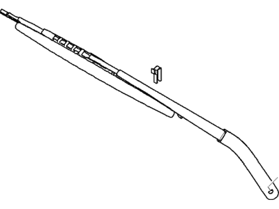 BMW X5 Windshield Wiper - 61617132216