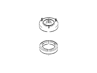 2002 BMW 540i Shock And Strut Mount - 33521091711