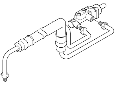 BMW 34326754891 Pipeline With Pressure Hose