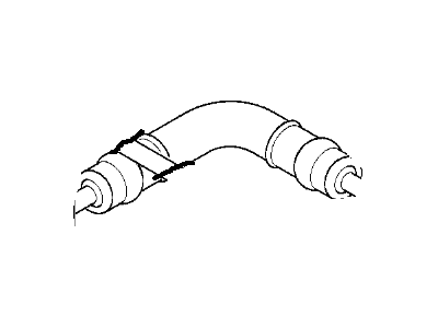 BMW 34326754893 Pipeline With Pressure Hose