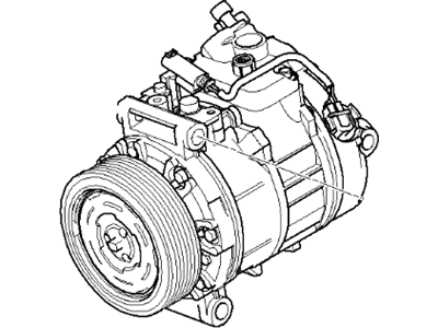 2011 BMW M3 A/C Compressor - 64509180550