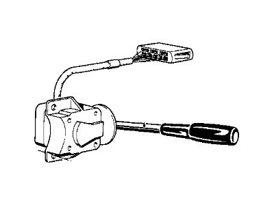 1984 BMW 633CSi Wiper Switch - 61311360949