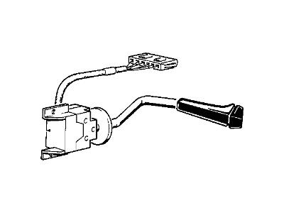 1989 BMW 635CSi Wiper Switch - 61311377983