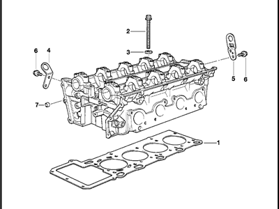 BMW 740iL Cylinder Head Gasket - 11129069055