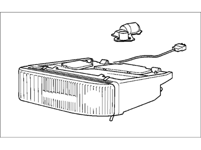1994 BMW 850Ci Headlight - 63128354541
