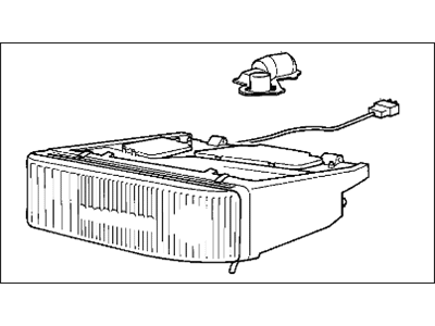 1996 BMW 850Ci Headlight - 63128354542