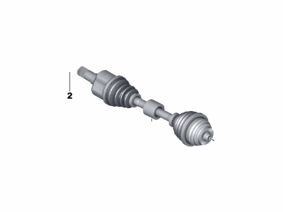 BMW 31608482645 Left Cv Axle Shaft