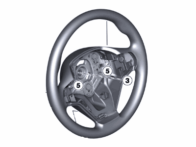 2016 BMW X4 Steering Wheel - 32306879178