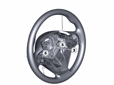 2017 BMW X4 Steering Wheel - 32306860032