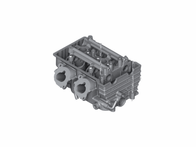 2020 BMW i3 Cylinder Head - 11128544847