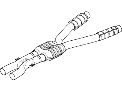 2006 BMW M5 Exhaust Pipe - 18107835960