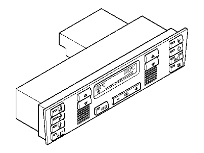 BMW 64116902541 Automatic Air Conditioning Control
