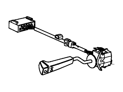 1990 BMW 735i Turn Signal Switch - 61311378730
