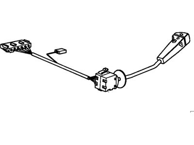 BMW 740iL Wiper Switch - 61318350699