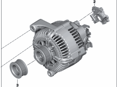 2007 BMW X5 Alternator - 12317533469