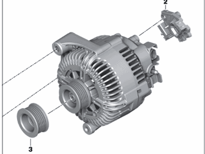 BMW 12317561002 Exchange Alternator