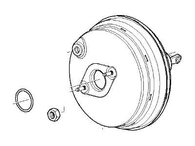 BMW M3 Brake Booster - 34332282193