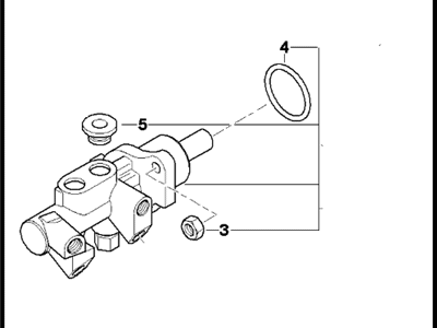 BMW 34316750642 Brake Master Cylinder