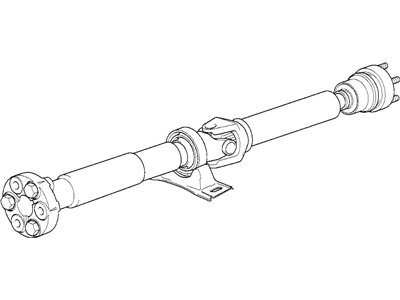 2001 BMW 740i Drive Shaft - 26101229393