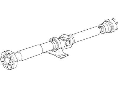 26101229384 BMW Automatic Gearbox Drive Shaft Illustration 1 of 1