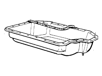 1994 BMW 850CSi Oil Pan - 11131731907