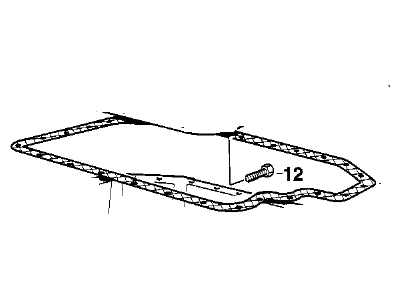 BMW 11131710195 Engine Oil Pan Gasket