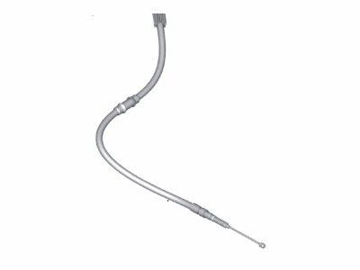 BMW 740i Parking Brake Cable - 34436865020