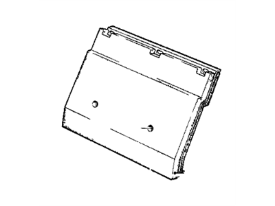 BMW 51471900275 Trim Panel, Trunk Partition