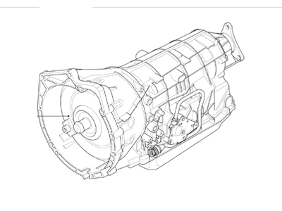 2002 BMW 525i Transmission Assembly - 24001423931