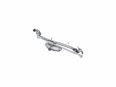 BMW X6 Wiper Pivot - 61617350336