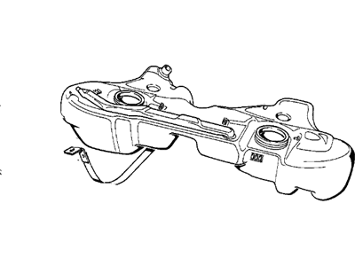 BMW 16111183062 Plastic Fuel Tank