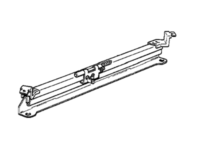 BMW 52101873555 Seat Rail Outer Left