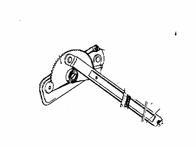 BMW 51326746100 Front Left Window Regulator