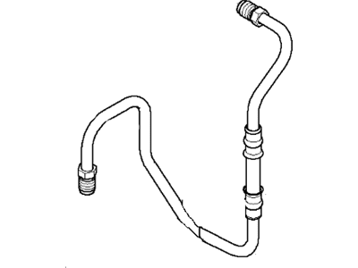 BMW 34326751648 Pipeline With Pressure Hose