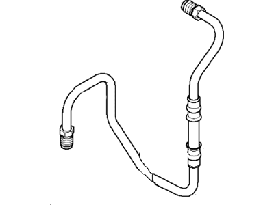 2002 BMW Z3 Hydraulic Hose - 34326751648