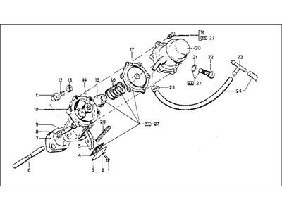 1974 BMW Bavaria Fuel Pump - 13311260677