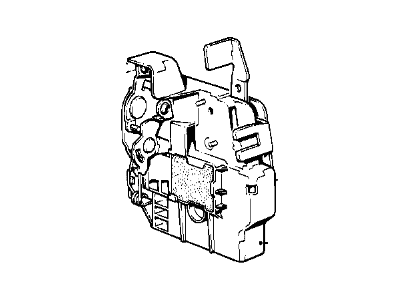 1988 BMW 325i Door Lock Actuator - 51211922843