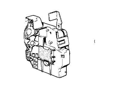 1988 BMW 325is Door Lock - 51211922846