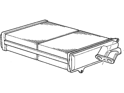 BMW Heater Core - 64118390435