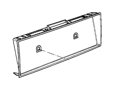 BMW 51131970559 Covering Rear