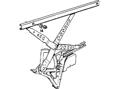 1978 BMW 733i Window Motor - 51331369238