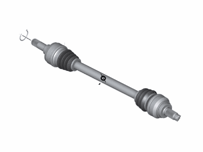 2014 BMW 320i Axle Shaft - 33207629301