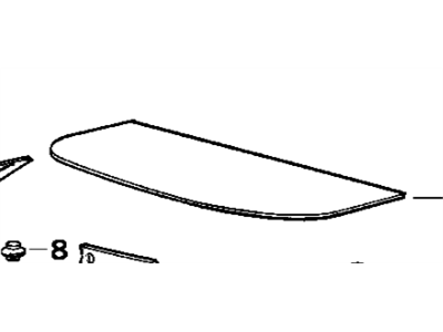 BMW 51481977023 Sound Insulation Roof