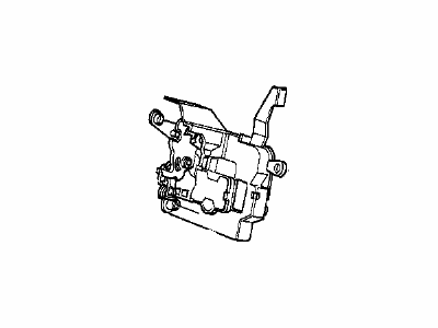 1989 BMW 735iL Door Lock - 51211908722