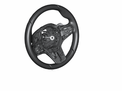 BMW 32308094394 Steering Wheel Leather