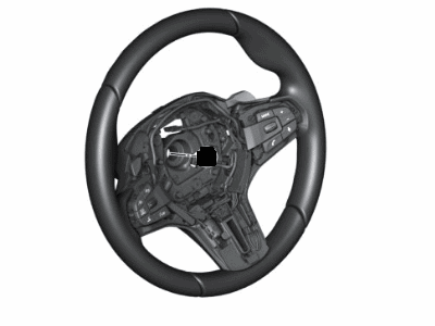 BMW 32308094393 Steering Wheel Leather
