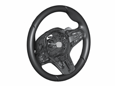 BMW 32308094391 Steering Wheel Leather