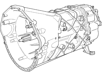 BMW 850i Transmission Assembly - 23001222285