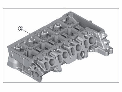 2017 BMW X3 Cylinder Head - 11127810463