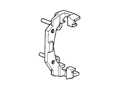 BMW Brake Caliper Bracket - 34211160384